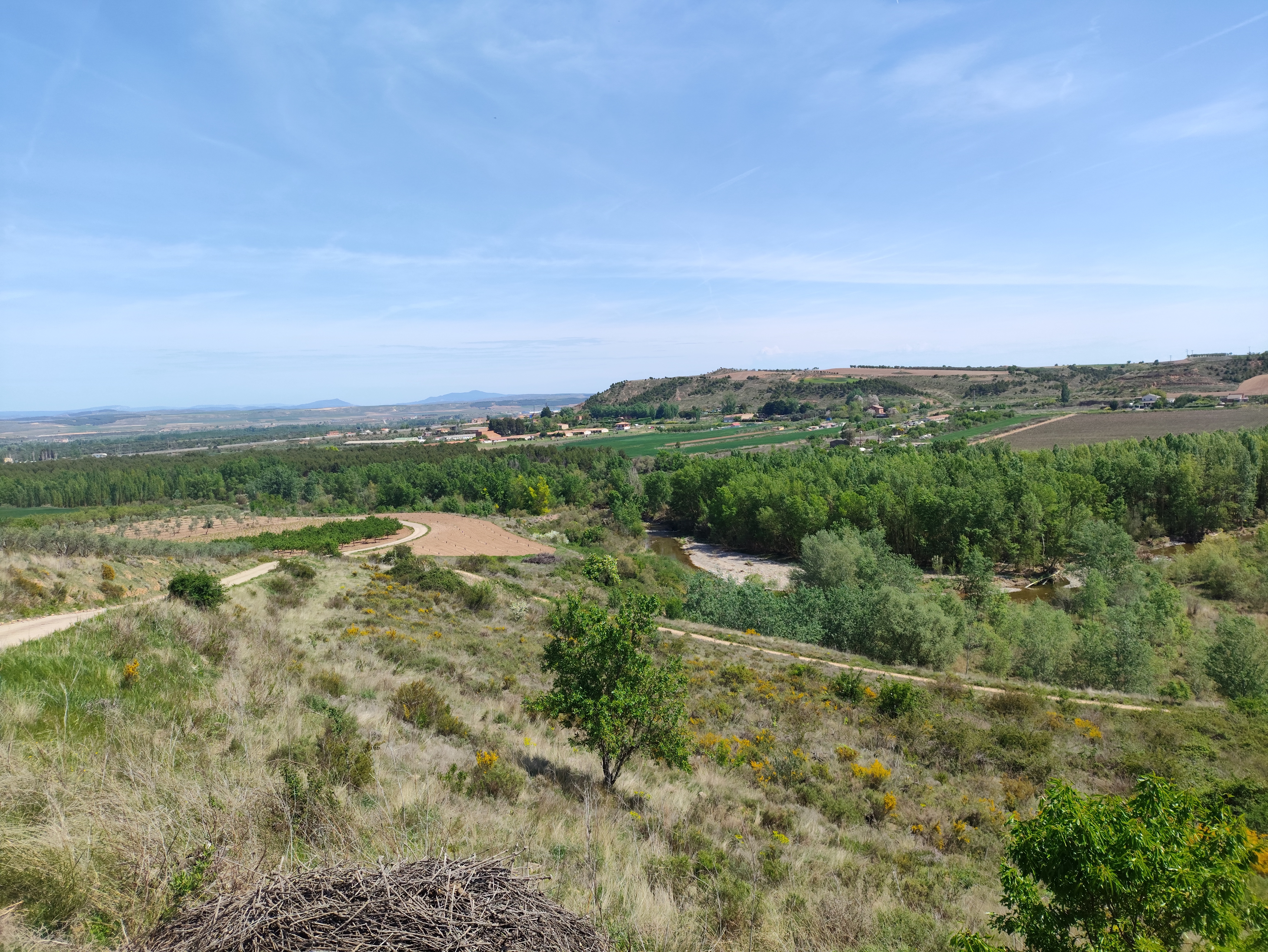 Mirador del Río Leza - Paso del río