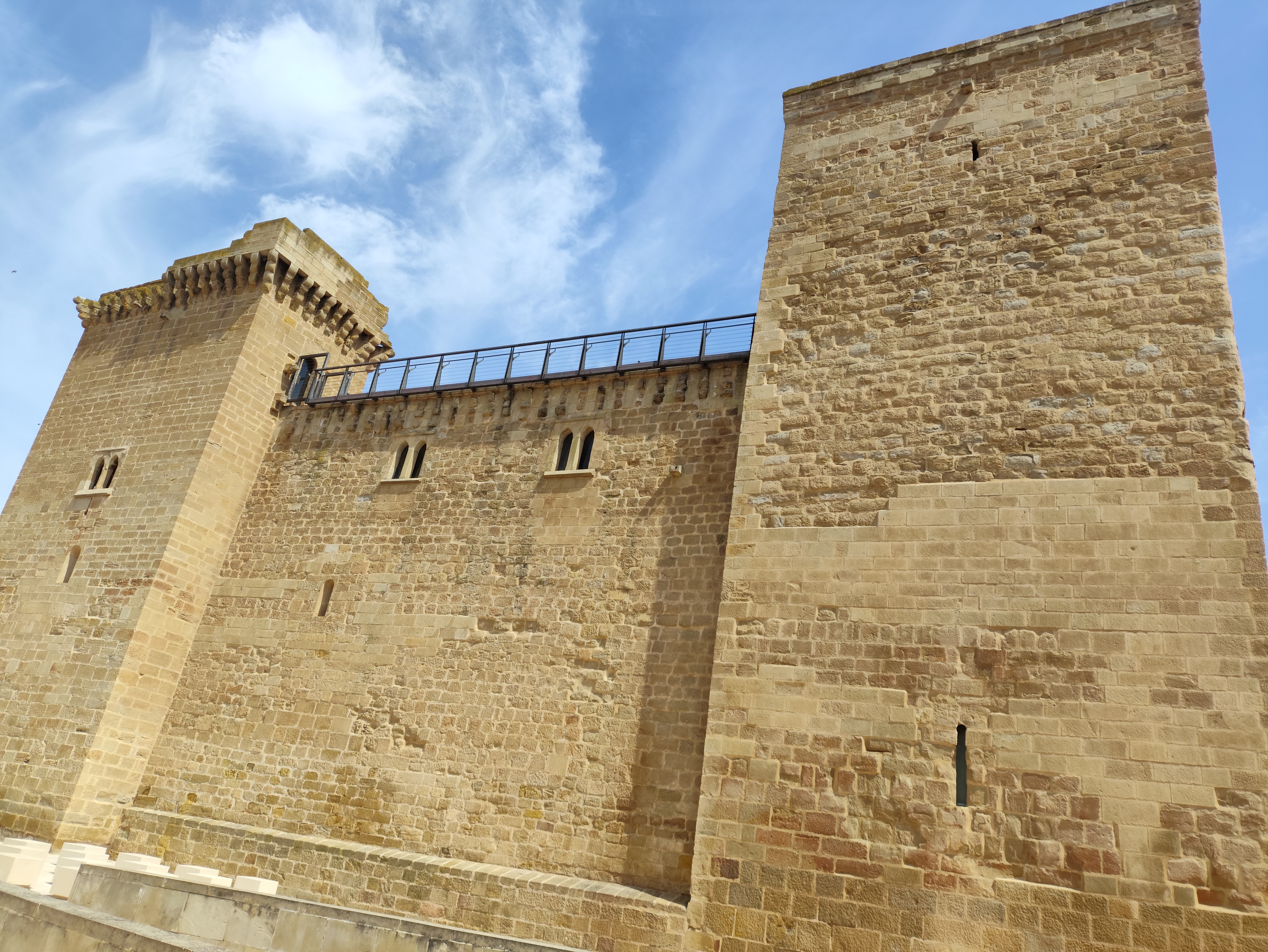 Castillo de Aguas Mansas - Fachada Lateral